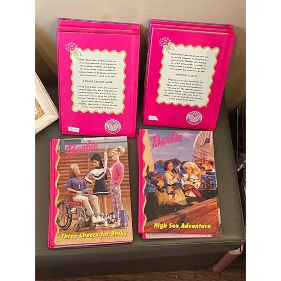 12 BARBIE Hardcover Books Bundle-Groiler 1998 - Picture 4 of 7